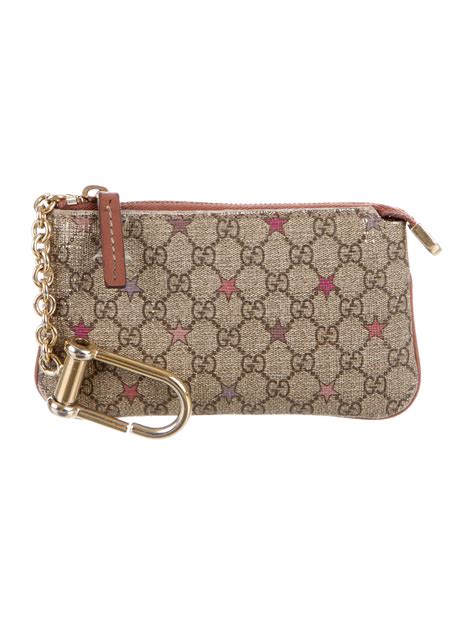 gucci key holder pouch|Gucci key pouch with hook.